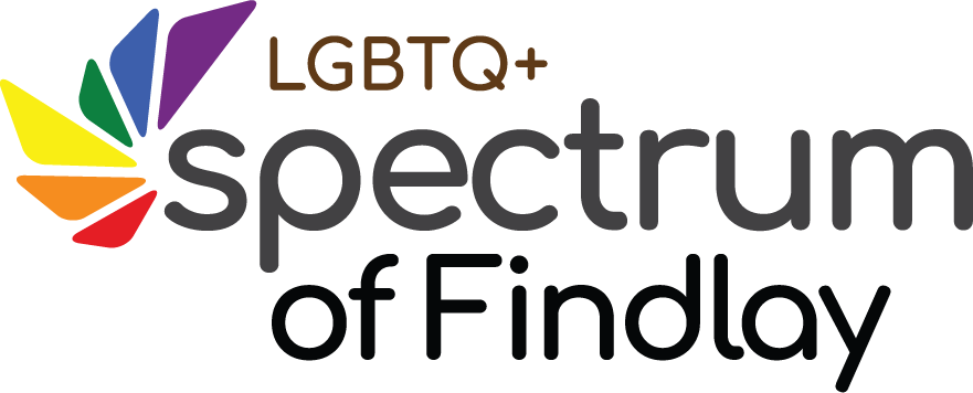 LGBTQ+ SPectrum of Findlay Logo